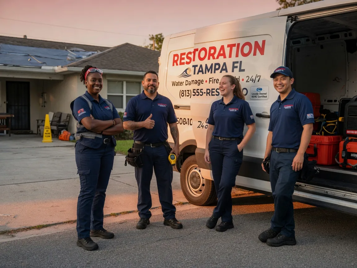 Water Damage Restoration company in Martha, OK